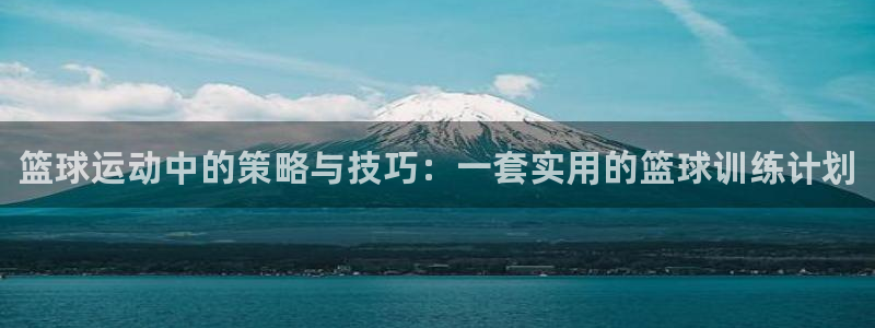 3377体育官网下载平台是正规平台吗知乎:篮球运动中的策略与